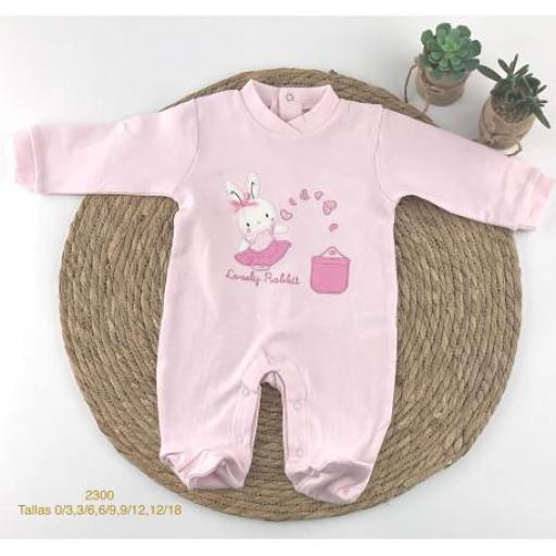 Pijama algodón 100% rosa  [0]