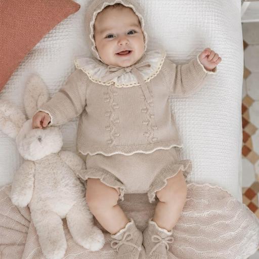 Conjunto lana 4 piezas avellana  [0]