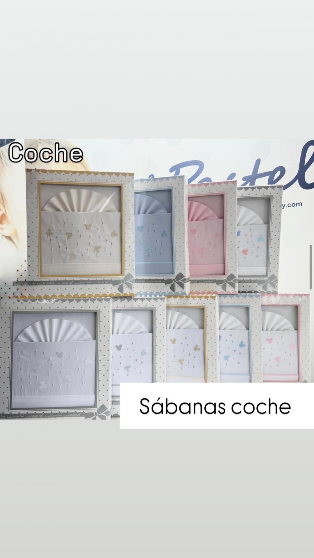 Sábanas coche algodón
