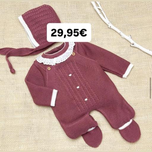 Conjunto lana 3 piezas berengena  [0]