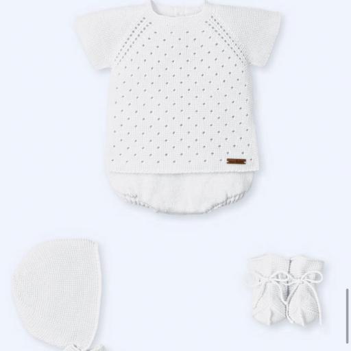 Conjunto hilo 4 piezas Mac Ilusion blanco 