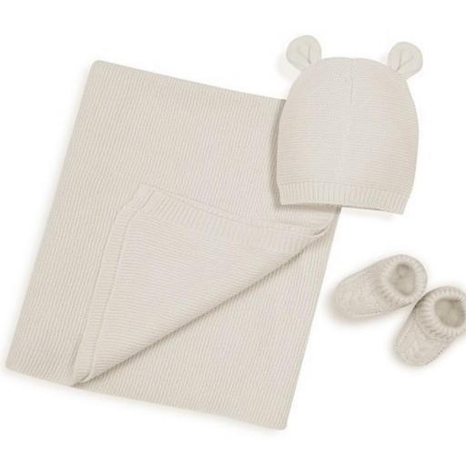 Set 3 piezas 0-3 meses beige 