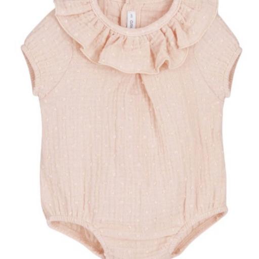 Pelele muselina Rosa