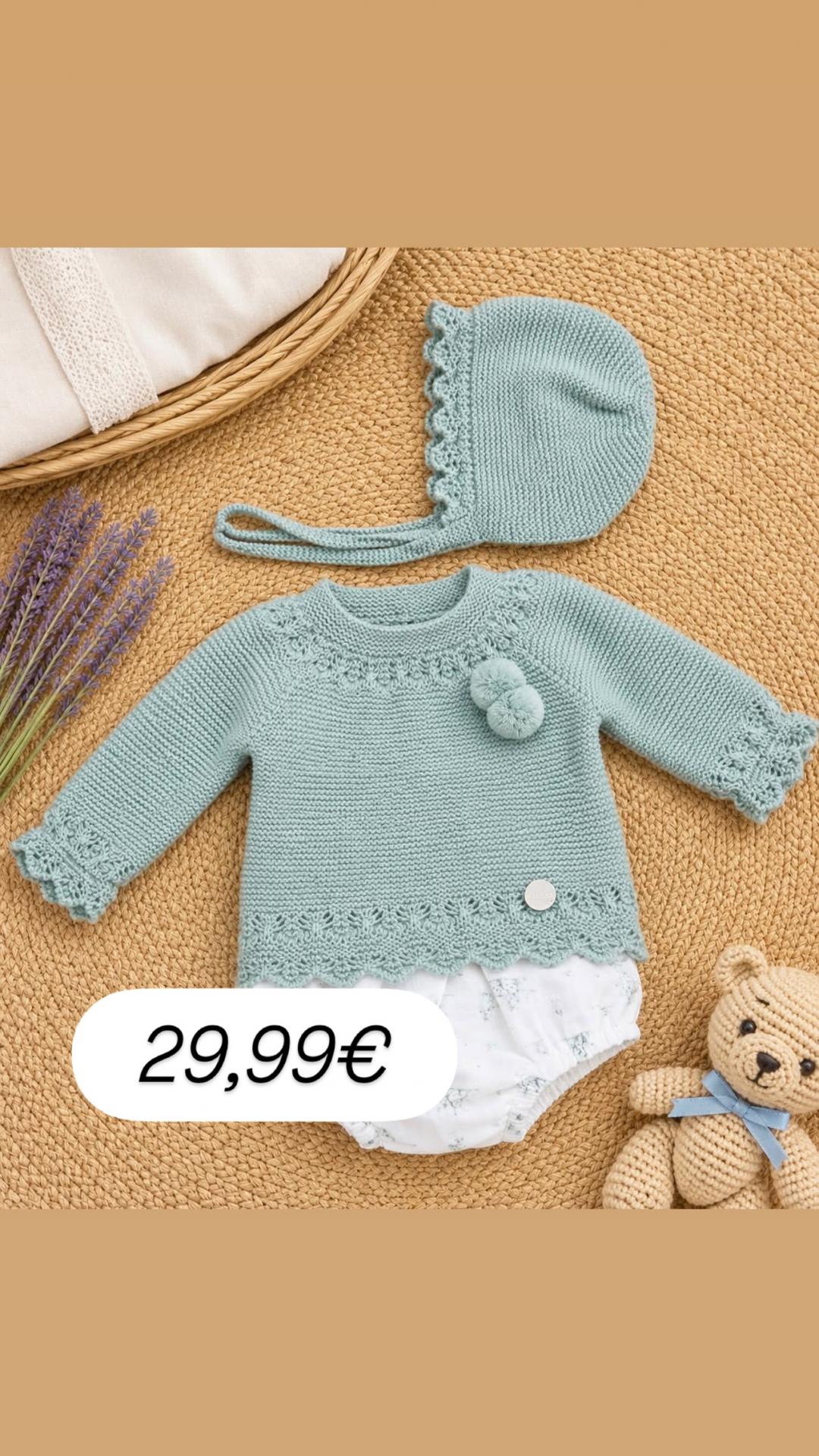 Conjunto 3 piezas verde