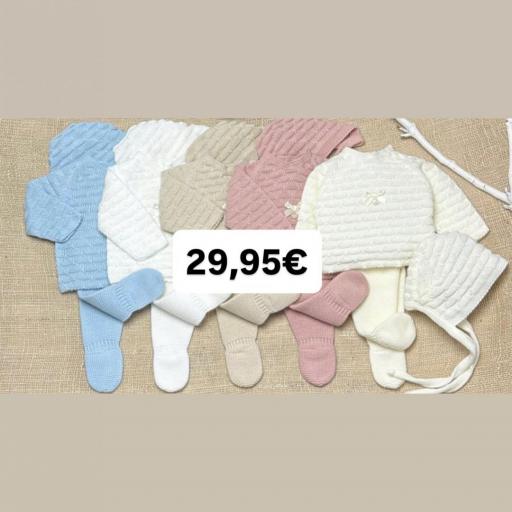 Conjunto lana 3 piezas colores [0]
