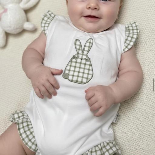 Pelele algodón bebé niña 