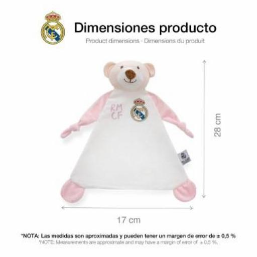 Dou dou osito rosa o azul Real madrid  [1]