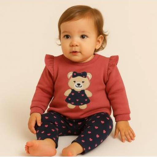 Conjunto Leggin bebé niña 