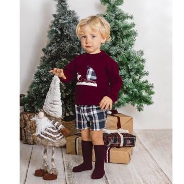 Conjunto bebé niño Navidad Calamaro Bb