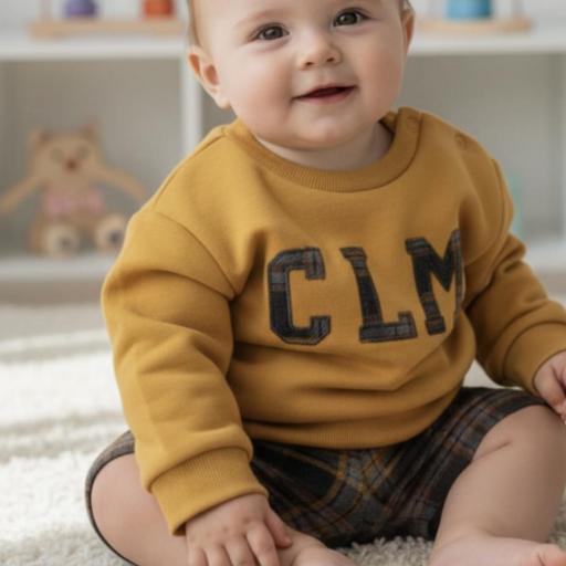 Conjunto 2 piezas bebé niño sudadera  [0]