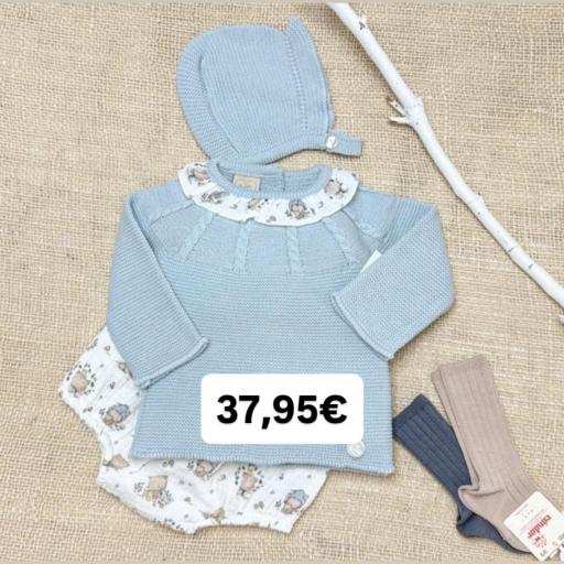 Conjunto 3 piezas “nube y muselina” [0]