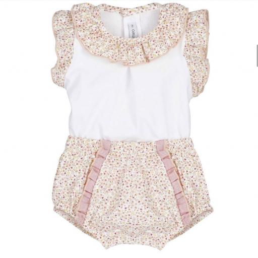 Conjunto Bebé nina kampur Calamaro bebé 