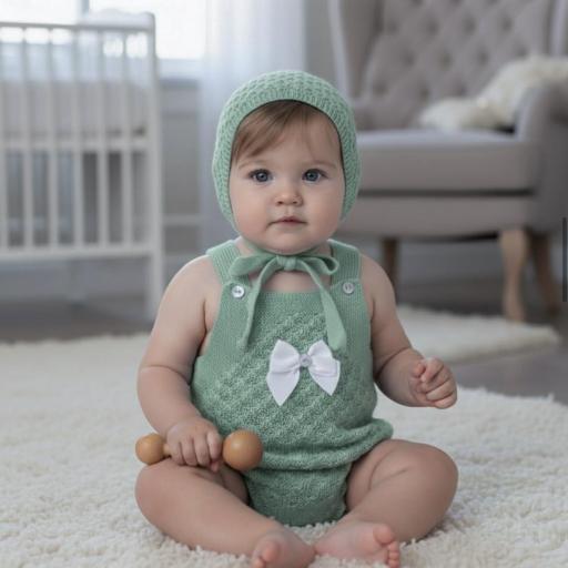 Conjunto hilo 2 piezas verde  [0]