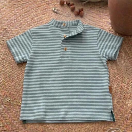 Camiseta polo rayas [0]