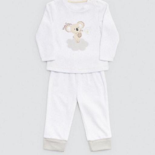 Pijama terciopelo 2 piezas unisex koala  [0]