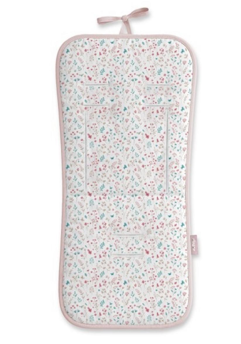 Colchoneta Reversible para Silla de Paseo "Jardín de Flores"