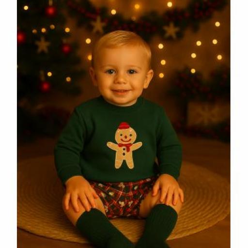 Conjunto bebé niño navidad 