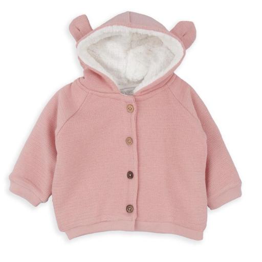 Chaqueta sport Interior borreguito rosa   [0]