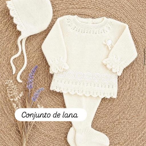 Conjunto lana 3 piezas crudo [0]