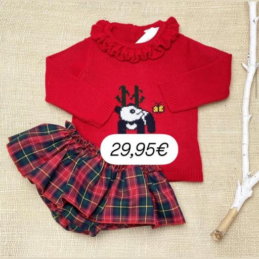 Conjunto bebé niña Rudolf  [0]