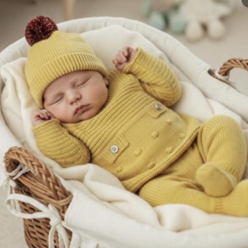 Conjunto lana 3 piezas bebé Nectar  [0]