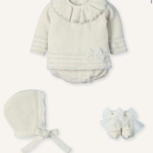 Conjunto 4 piezas “lana natural” [0]