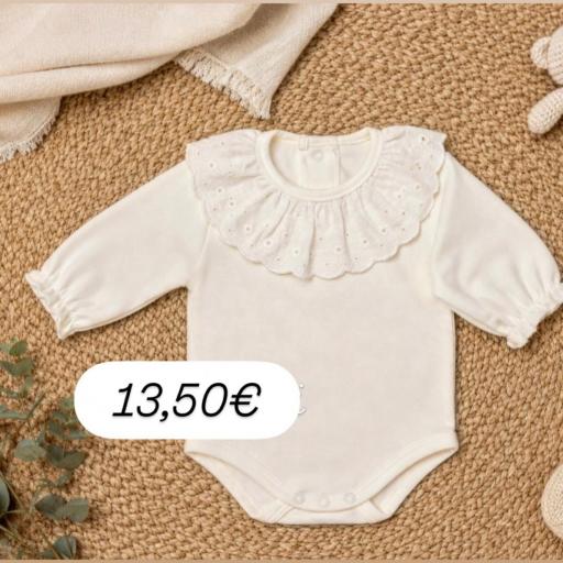 Body puntilla volante crudo  [0]