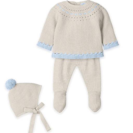 Conjunto lana 3 piezas
