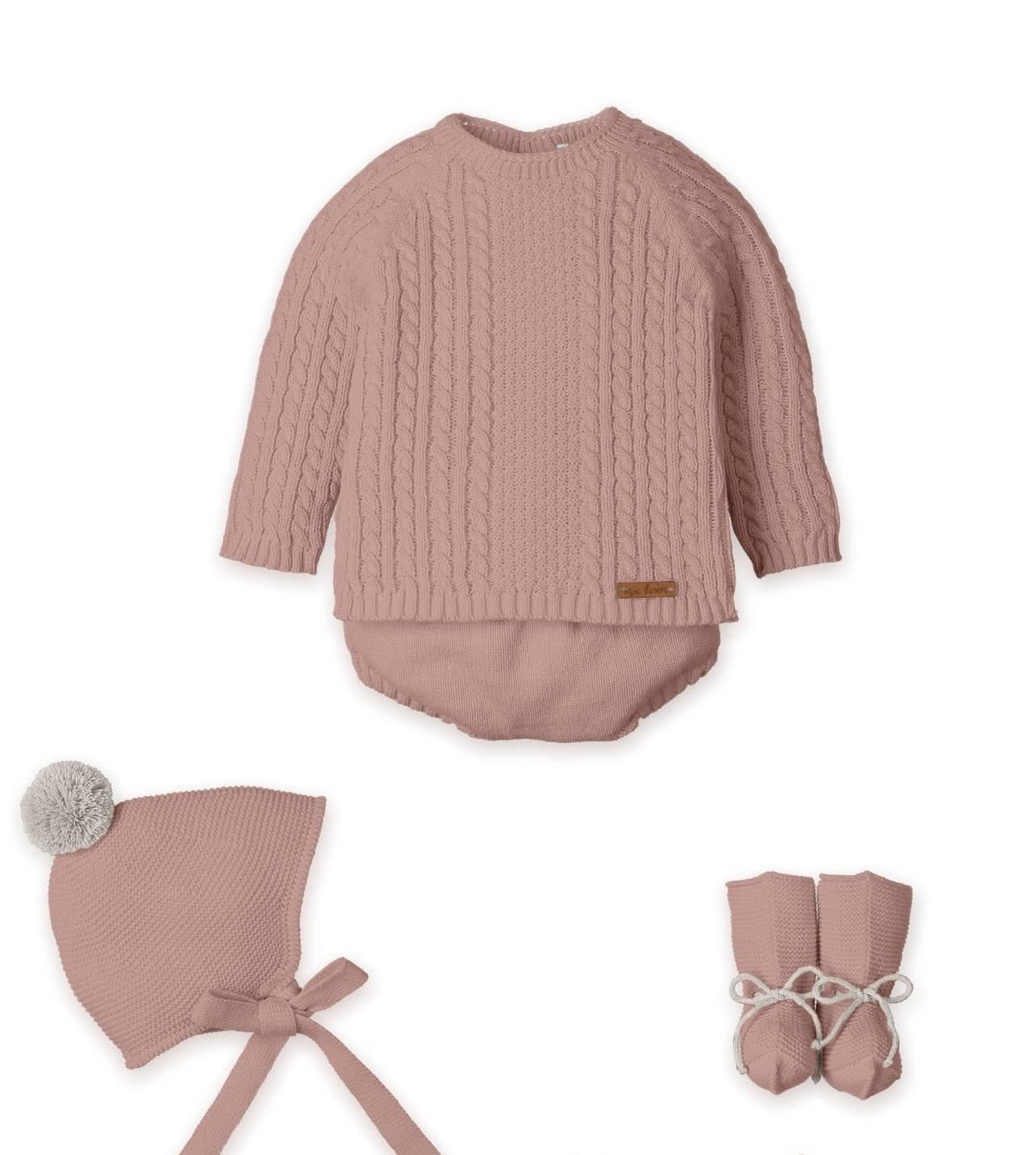 Conjunto lana 4 piezas Dakota