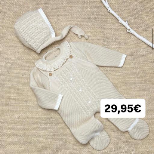 Conjunto lana 3 piezas arena  [0]