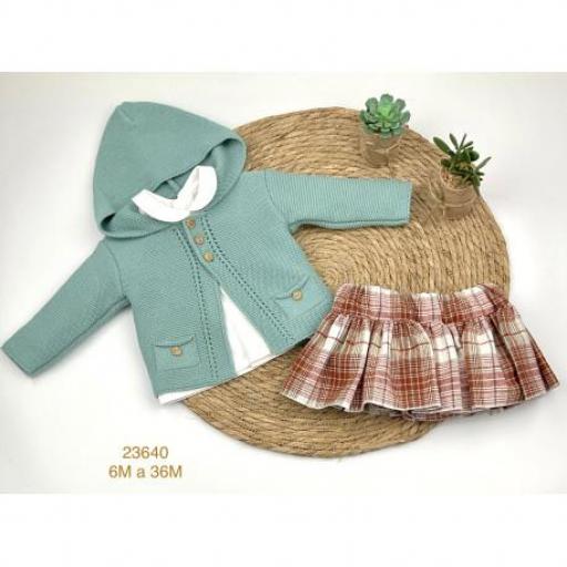 Conjunto 3 piezas bebé niña  [1]