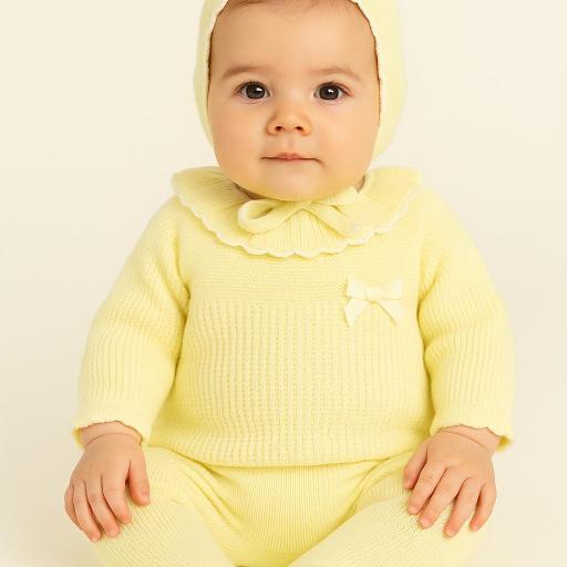 Conjunto 3 piezas Mac Ilusión – Amarillo pastel