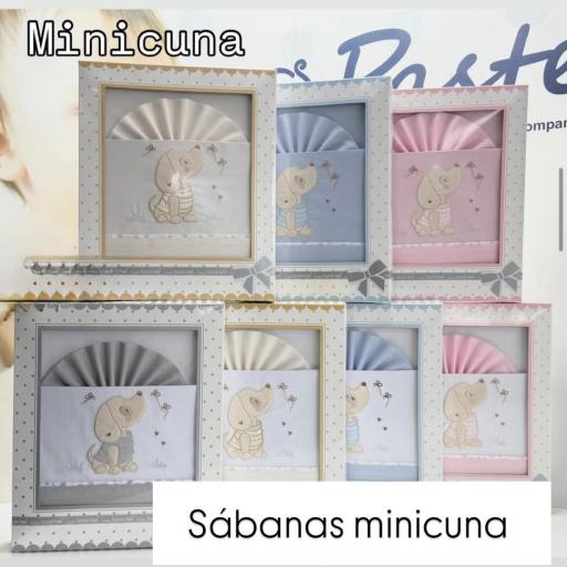 Sábanas minicuna 