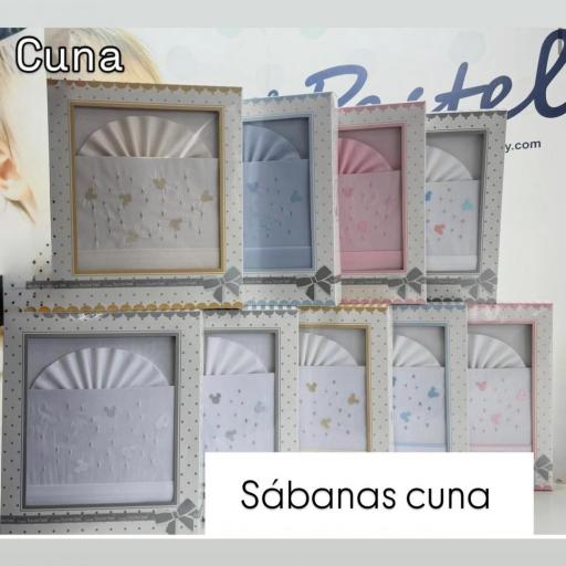Sábanas cuna 