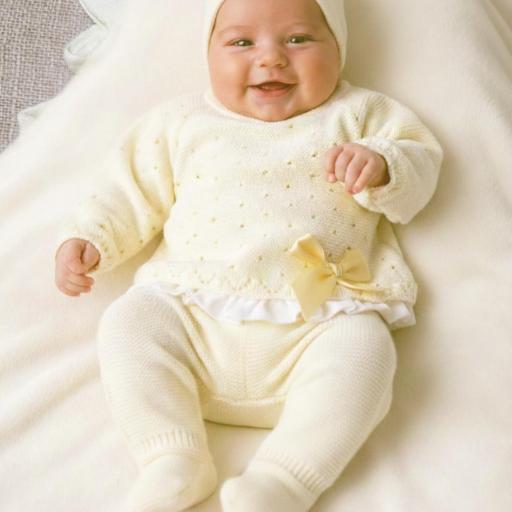 Conjunto hilo 3 piezas amarillo 