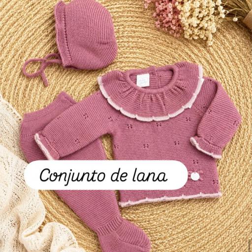 Conjunto lana 3 piezas cereza  [0]