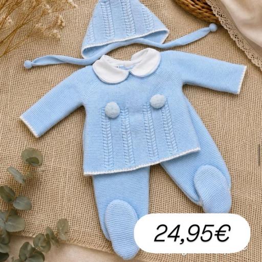 Conjunto lana 3 piezas celeste  [0]