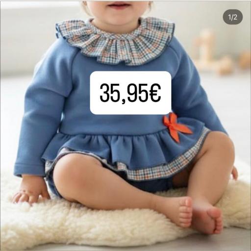 Conjunto bebé niña afelpado  [1]
