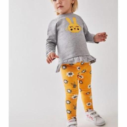 Conjunto leggin bebé niña 