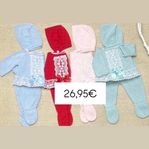 Conjunto hilo 3 piezas encaje  [0]