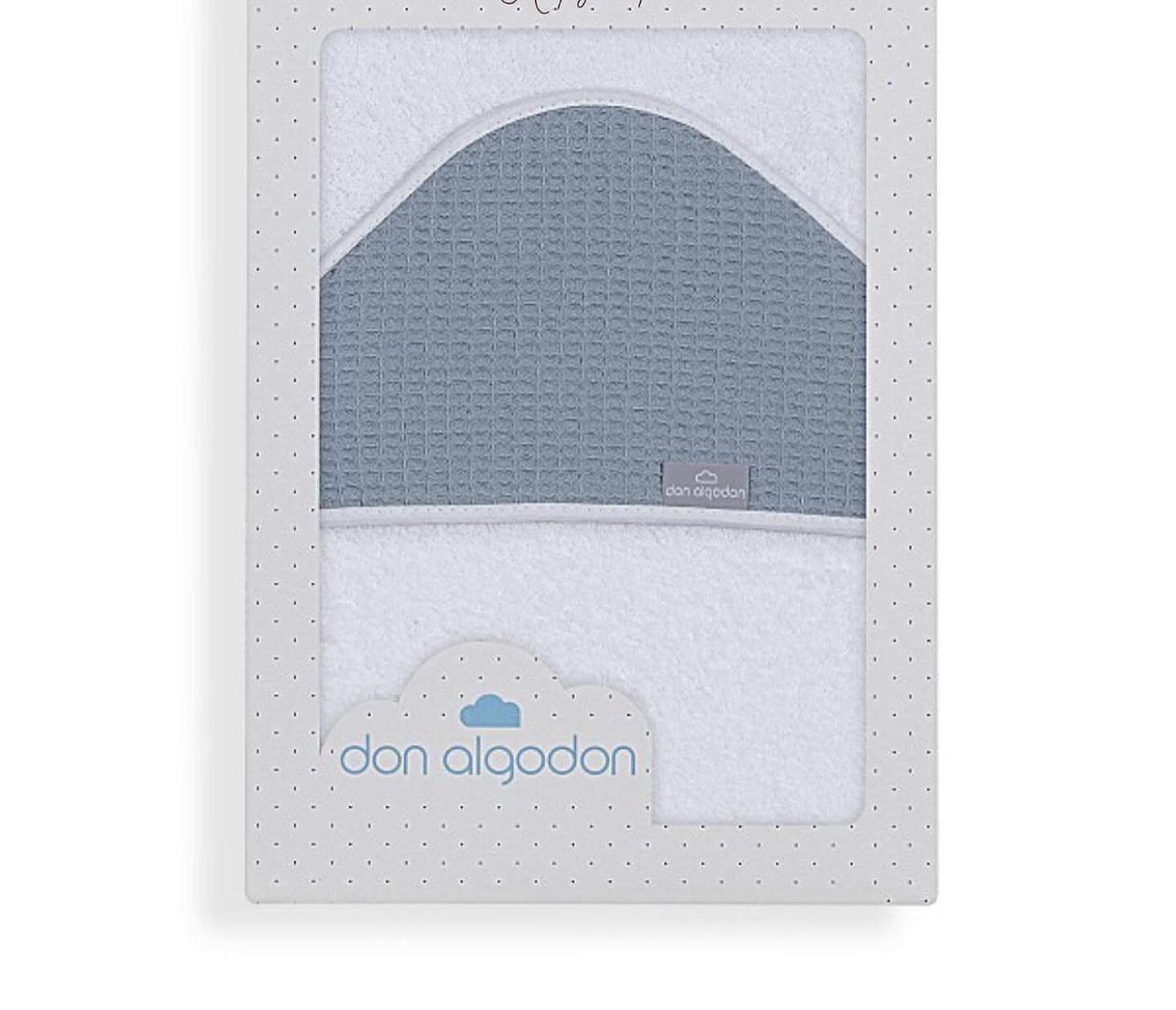 Capa de bańo Don Algodón 1 metro azul petro 