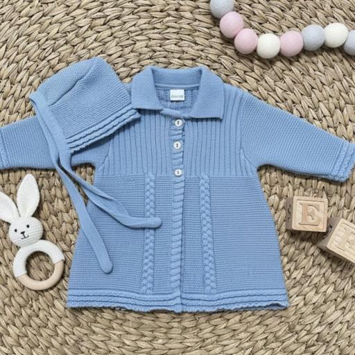 Abrigo de lana con capota  [0]