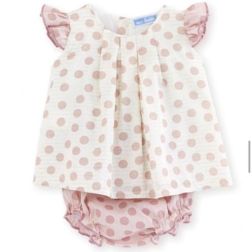 Jesusito y braguita lunar rosa  [0]