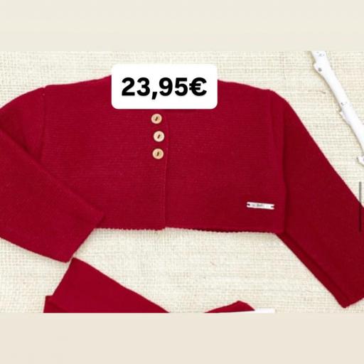 Chaqueta lana roja  [0]