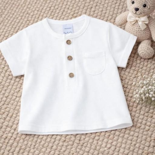 Camiseta básica bolsillo 