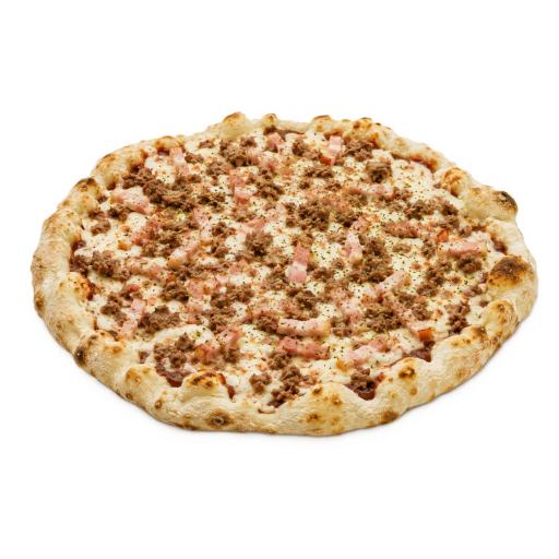 Pizza Artesana Atún y Bacon