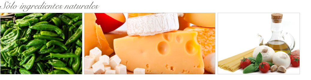 Ingredientes naturales