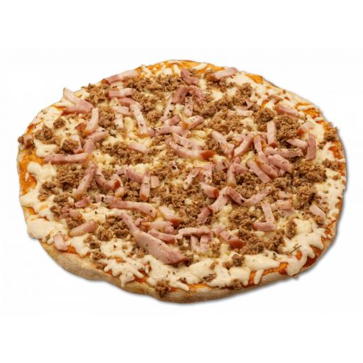 Pizza Artesana Atún y Bacon [0]