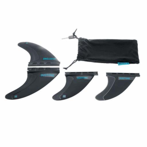 Duotone TS-M Front + NQ Fin Set - 4 quillas