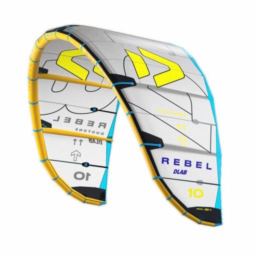 Kite Duotone Rebel D/LAB 2025 Gris Lima